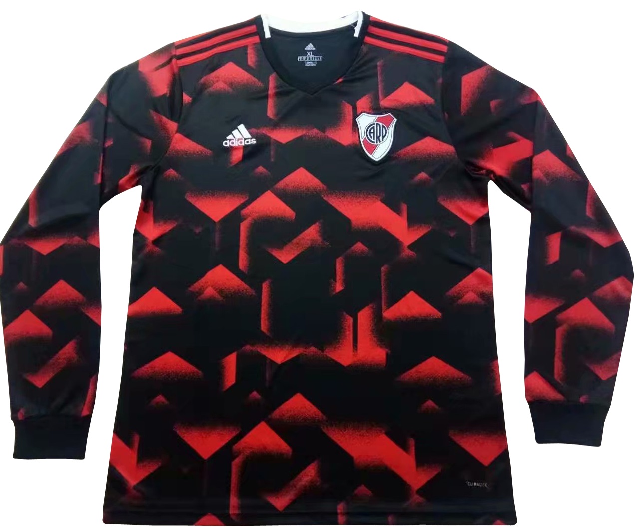 Camisa oficial Adidas River Plate 2019 III jogador manga comprida